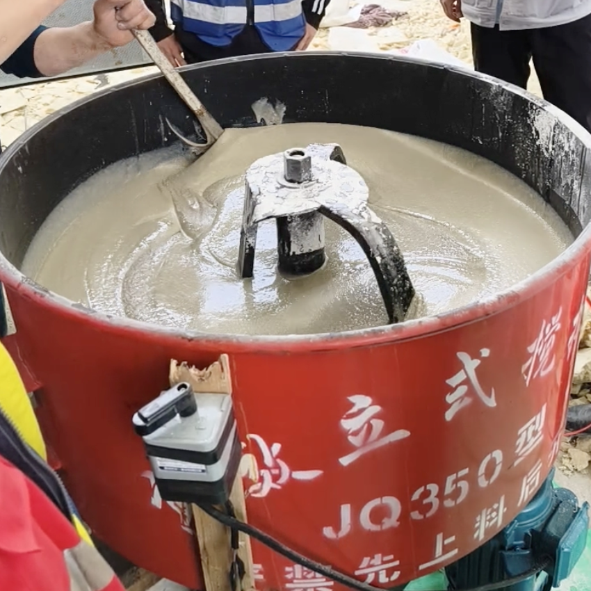桦南汽轮机余热压缩机导热油设备底座耐高温环氧树脂灌浆料